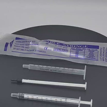 🔥Amazon No.1 Star Products✨SHAOTONG 1ml/lcc Sterile Syringes ForMedical,Laboratory, Daily Use Sterile Individually Packaged Not Include Needles